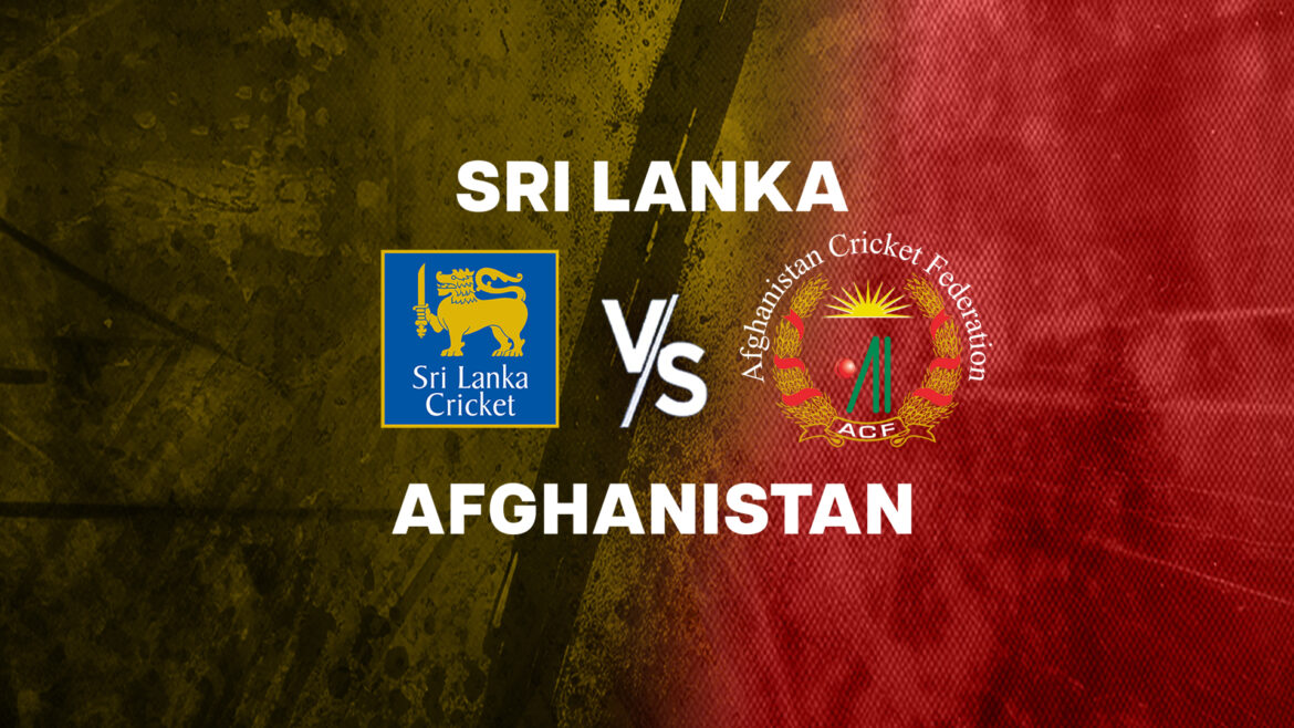 afghanistan vs sri lanka 1