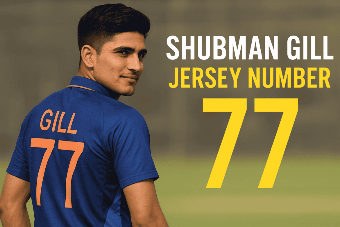 Shubman Gill jersey number